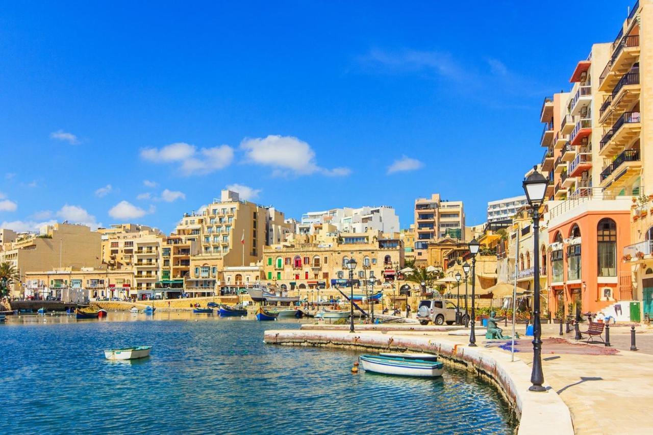 Luxury Garden View At Spinola Bay St Julians Apartment Saint Julian's Ngoại thất bức ảnh