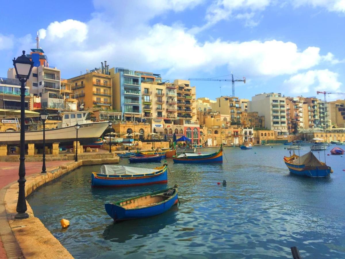 Luxury Garden View At Spinola Bay St Julians Apartment Saint Julian's Ngoại thất bức ảnh